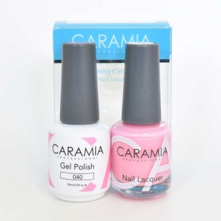 #040 Caramia Gel Polish & Nail Lacquer 0.5oz